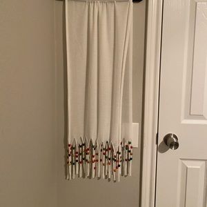Beaded scarf